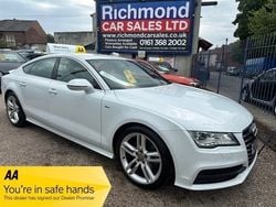 White Used 2012 Audi A7 Sportback S-Line Hatchback | £5,995 (A bit pricey)