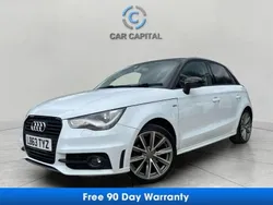 White Used 2014 Audi A1 Sportback S-Line Hatchback | £9,288 (A bit pricey)
