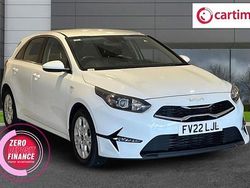 White Used 2022 Kia Ceed 2 Hatchback | £14,759 (A bit pricey)