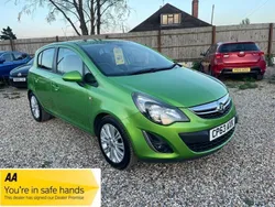 Green Used 2014 Vauxhall Corsa Hatchback | £4,750 (Good price)