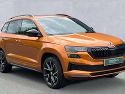 Phoenix orange metallic Used 2023 Skoda Karoq SportLine SUV | £27,365 (Fair price)