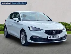 White Used 2020 Seat Leon SE Hatchback | £13,051 (Fair price)