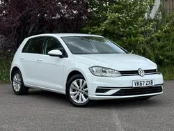 White Used 2017 VW Golf VII SE Hatchback | £10,580 (Fair price)