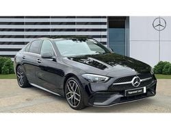 Black Used 2024 Mercedes C300e AMG Line Premium Plus Sedan | £37,455 (Good price)