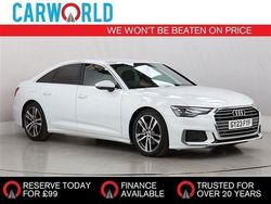 White Used 2023 Audi A6 S-Line Sedan | £30,360 (A bit pricey)