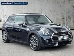 Blue Used 2019 Mini Cooper S Exclusive Hatchback | £19,815 (A bit pricey)