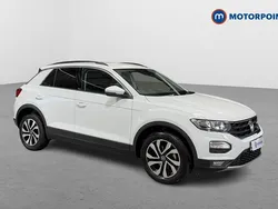 White Used 2021 VW T-Roc Active SUV | £18,949 (Fair price)