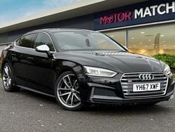 Black Used 2017 Audi S5 Sportback Sport Hatchback | £22,972 (Fair price)