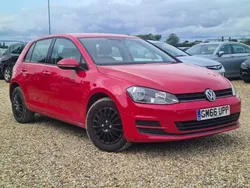 Red Used 2017 VW Golf VII S Hatchback | £6,681 (Fair price)