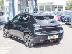Black Used 2022 Peugeot e-208 Premium Hatchback | £14,219 (Fair price)