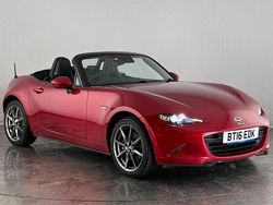 Red Used 2016 Mazda MX5 Inclusive Cabriolet | £13,400 (Good price)