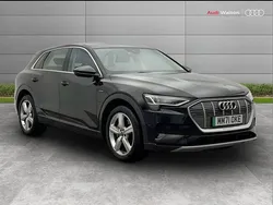 Black Used 2021 Audi e-tron Advanced SUV | £19,290 (Fair price)