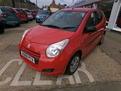 Red Used 2010 Suzuki Alto Hatchback | £3,995 (Expensive)