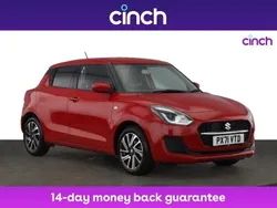 Red Used 2021 Suzuki Swift SZ-L Hatchback | £11,369 (Fair price)