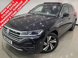 Black Used 2019 VW Touareg R-line SUV | £29,990 (Fair price)