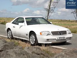 White Used 1993 Mercedes SL320 Cabriolet | £4,750