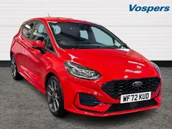 Red Used 2022 Ford Fiesta ST-Line Hatchback | £14,000 (Fair price)