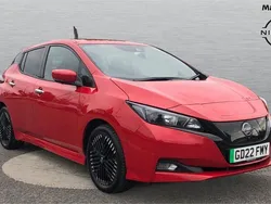 Red Used 2022 Nissan Leaf N-Connecta Hatchback | £11,102 (Fair price)