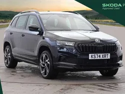 Black Used 2024 Skoda Karoq SportLine SUV | £28,595 (Fair price)
