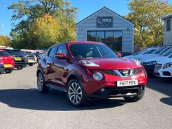 Red Used 2017 Nissan Juke Tekna SUV | £11,590 (Expensive)