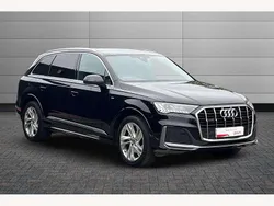 Mythos black Used 2023 Audi Q7 S-Line SUV | £47,595 (A bit pricey)