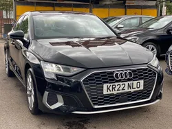 Black Used 2022 Audi A3 Sport Sedan | £16,749 (Fair price)