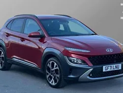 Red Used 2021 Hyundai Kona Premium SUV | £11,540 (Fair price)
