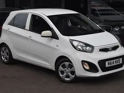 White Used 2014 Kia Picanto 2 Hatchback | £3,490 (Fair price)