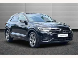 Black Used 2025 VW T-Roc R-line SUV | £29,690 (Fair price)
