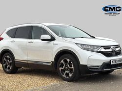 White Used 2020 Honda CR-V Hybrid SUV | £20,695 (Good price)