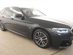 Black Used 2022 BMW 530e M Sport Estate | £26,485 (Fair price)