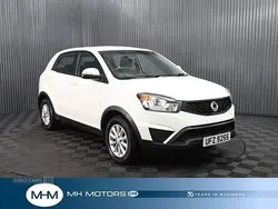 White Used 2015 Ssangyong Korando Estate | £3,995 (Fair price)