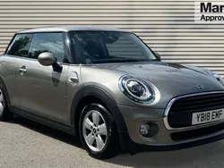 Silver Used 2018 Mini Cooper Hatch Hatchback | £10,450 (Fair price)