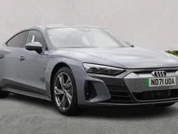 Grey Used 2022 Audi e-tron GT quattro Comfort Sedan | £37,208 (Super price)