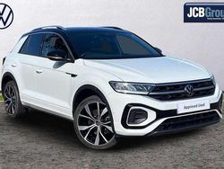 White Used 2022 VW T-Roc R-line SUV | £21,000 (Fair price)
