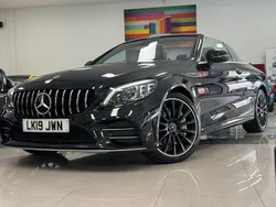 Black Used 2019 Mercedes C43 AMG Premium Cabriolet | £27,995 (Fair price)