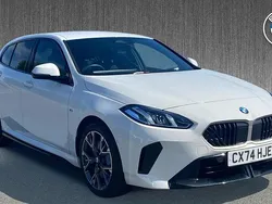 White Used 2024 BMW 120 M Sport Hatchback | £28,750 (Fair price)