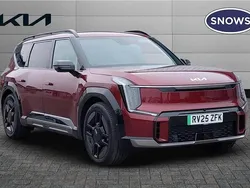 Red Used 2025 Kia EV9 GT-Line S SUV | £61,995 (Good price)