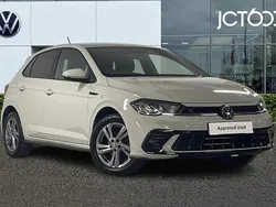 Grey Used 2022 VW Polo R-line Hatchback | £15,842 (Fair price)