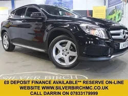 Black Used 2016 Mercedes GLA250 AMG line SUV | £11,990 (Fair price)