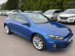 Blue Used 2014 VW Scirocco GT Coupe | £8,495 (A bit pricey)