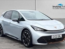 Geyser silver metallic Used 2022 Cupra Born Hatchback | £18,800 (Fair price)