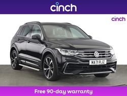 Black Used 2021 VW Tiguan R-line SUV | £25,299 (Fair price)
