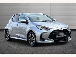 Silver Used 2023 Toyota Yaris Hybrid Design Hatchback | £17,495 (Fair price)