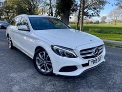 White Used 2015 Mercedes C250 Estate | £8,295 (Super price)