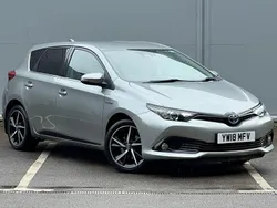 Grey Used 2018 Toyota Auris Hybrid Design Hatchback | £9,275 (Fair price)
