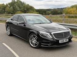 Black Used 2015 Mercedes S350 AMG line Sedan | £17,995 (Super price)