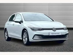 White Used 2021 VW Golf VIII Life Hatchback | £17,395 (Fair price)