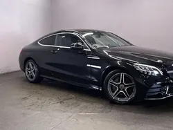 Black Used 2019 Mercedes C180 AMG line Coupe | £19,999 (A bit pricey)