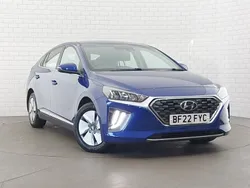 Blue Used 2022 Hyundai Ioniq Premium Sedan | £17,998 (Fair price)